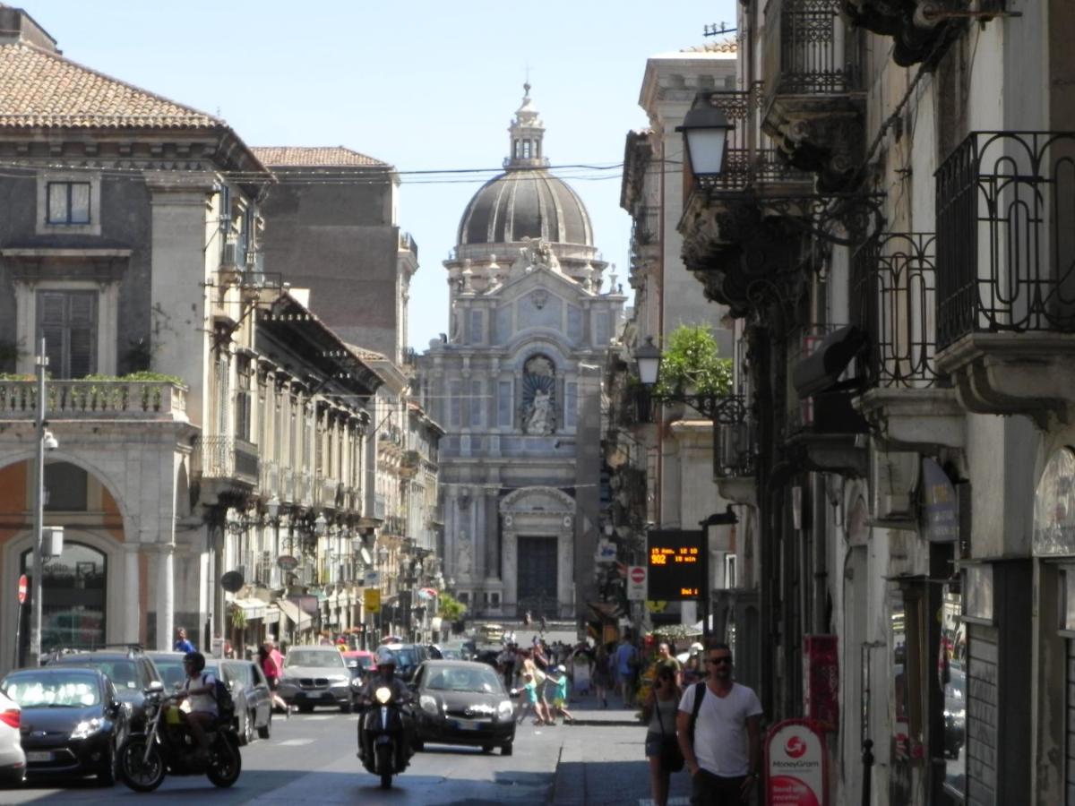 Palazzo Del Verga Catania Bagian luar foto