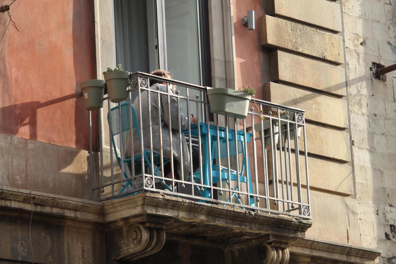 Palazzo Del Verga Catania Bagian luar foto